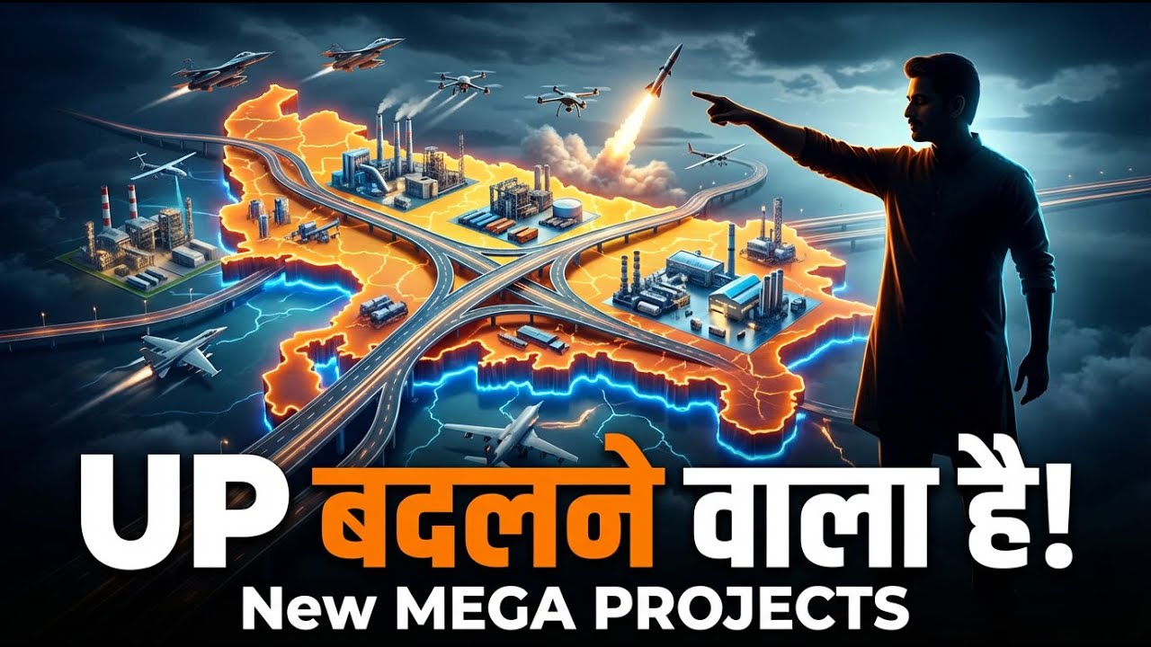 Uttar Pradesh 2026 Mega Projects | Uttar Pradesh 2030 View | Yogi's Masterplan