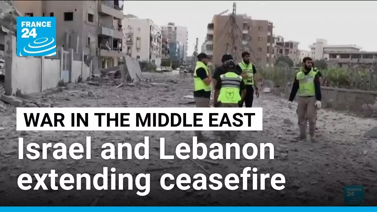 Israel, Lebanon extending ceasefire, US says, despite new Israeli strikes &bull; FRANCE 24 English