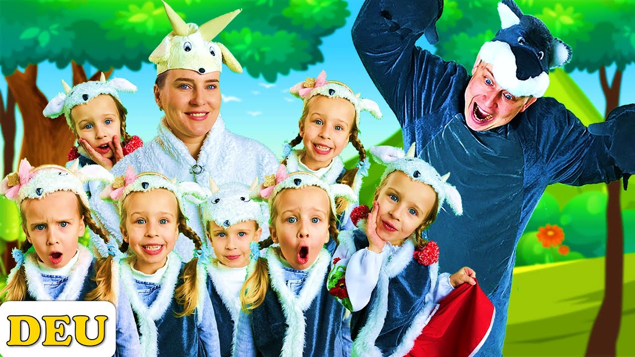 Der Wolf und Die Sieben Geißlein | Märchen für Kinder