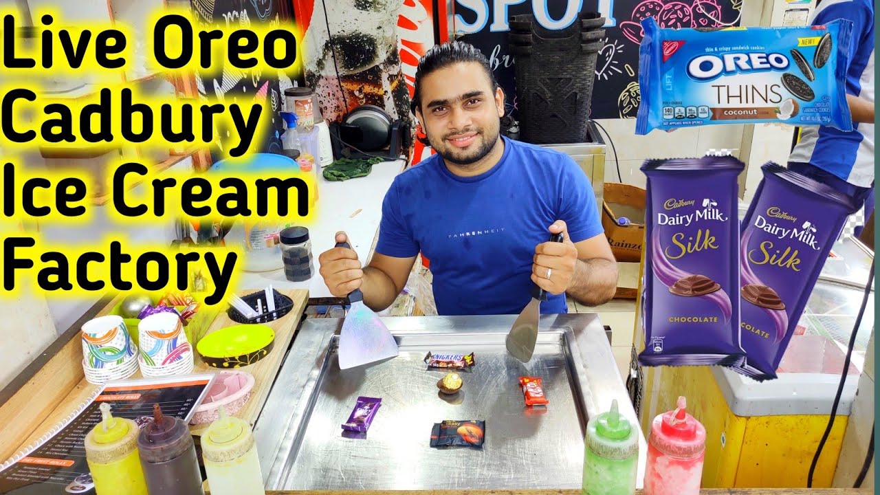 Live Ice cream factory in malad Malwani | Mumbai food |