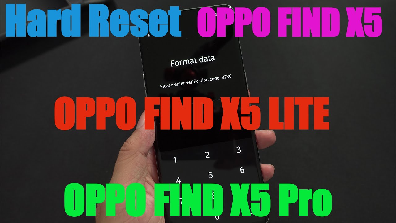 How To Hard Reset OPPO Find X5 | OPPO Find X5 LITE | OPPO Find X5 Pro 5G