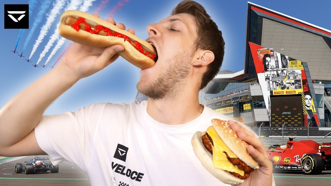 Eating From EVERY Food Stall At Silverstone (British GP)