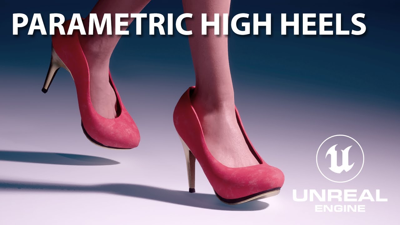 Unreal Engine 5.6 - Parametric Metahuman High Heels - Tutorial