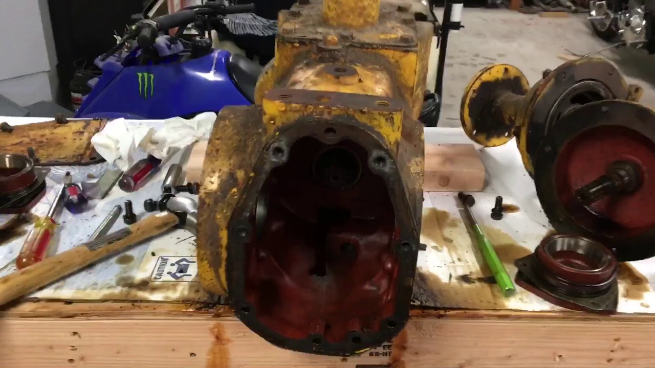 Cub cadet differential tear down and rebuild for cub Cadet original