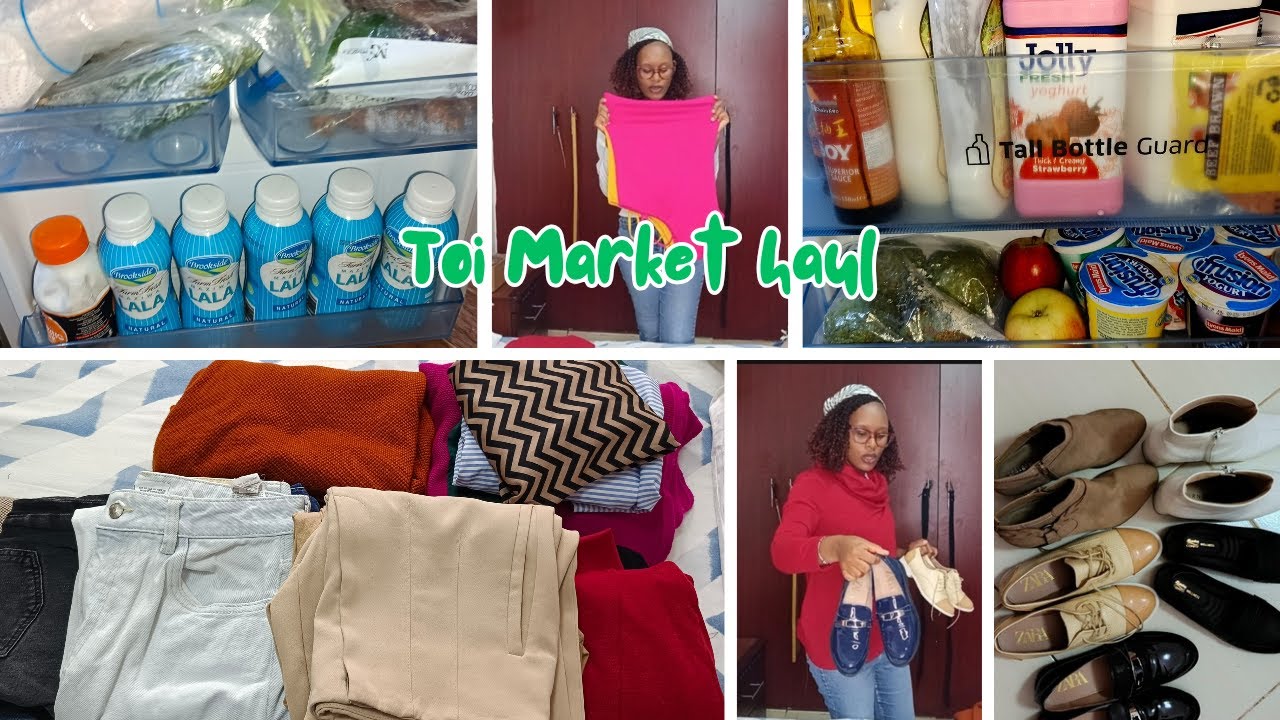 TOI MARKET HAUL// CLOTHING AND SHOE HAUL// MONTHLY GROCERY RESTOCK #shopping #groceryhaul #vlog