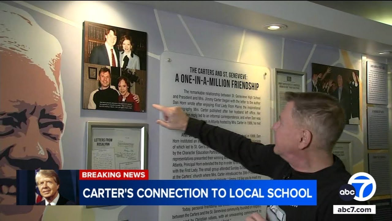 'Favorite school in America:' A look at the bond between one SoCal high school and the Carters