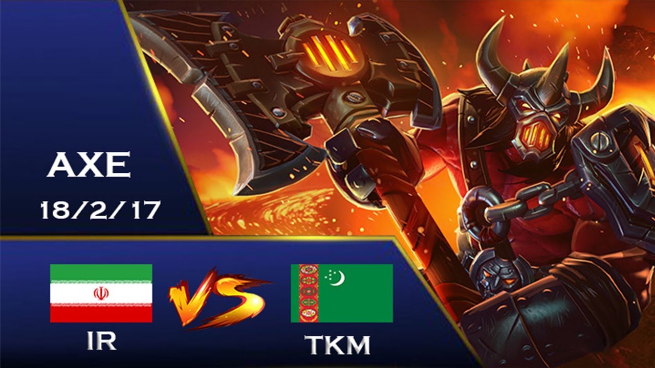 Axe Offlane carry  POV Full Match - Intense Dota 2 Battle: Iran vs Turkmenistan