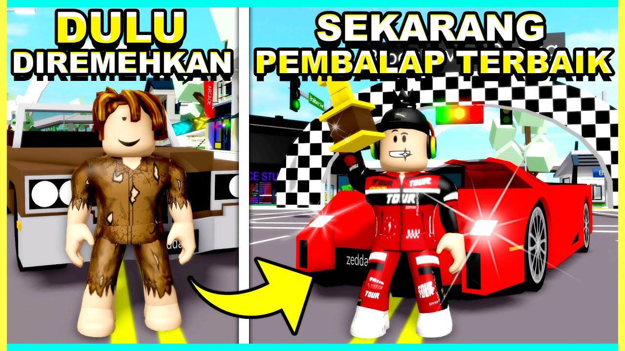 Dulu DIREMEHKAN, Sekarang PEMBALAP TERBAIK di BROOKHAVEN! (Roblox Brookhaven 🏡RP)