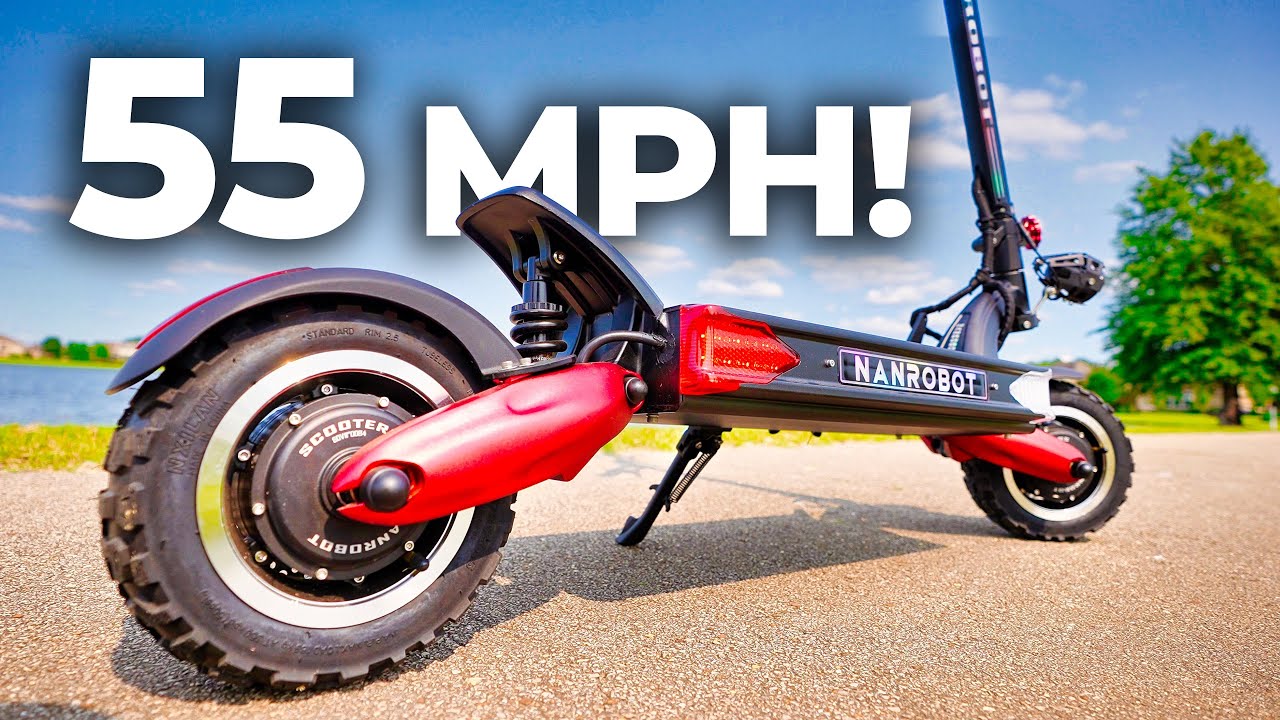 All Terrain Electric Scooter! Nanrobot LS7+
