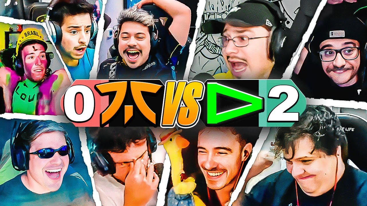 REAÇÃO do MUNDO ao 2 A 0 da LOUD sob a FNATIC