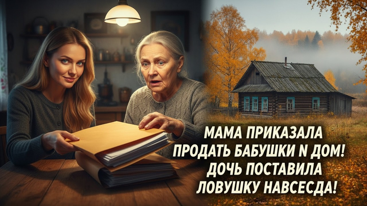 МАМА ПРИКАЗАЛА ПРОДАТЬ БАБУШКИН ДОМ! ДОЧЬ ПОДСУНУЛА ЛОВУШКУ НАВСЕГДА