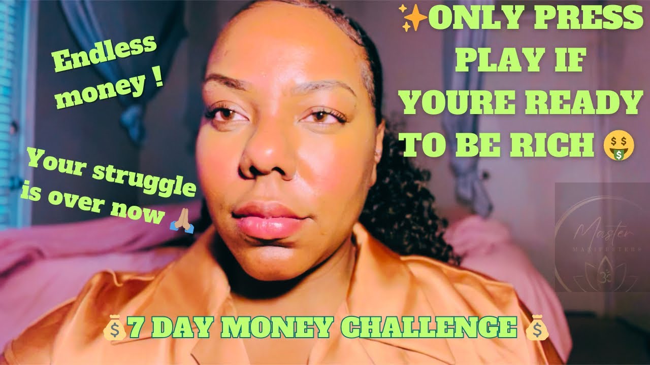 ✨ THE REAL WAY TO MANIFEST MONEY WHEN YOU’RE BROKE | ABUNDANCE CHALLENGE