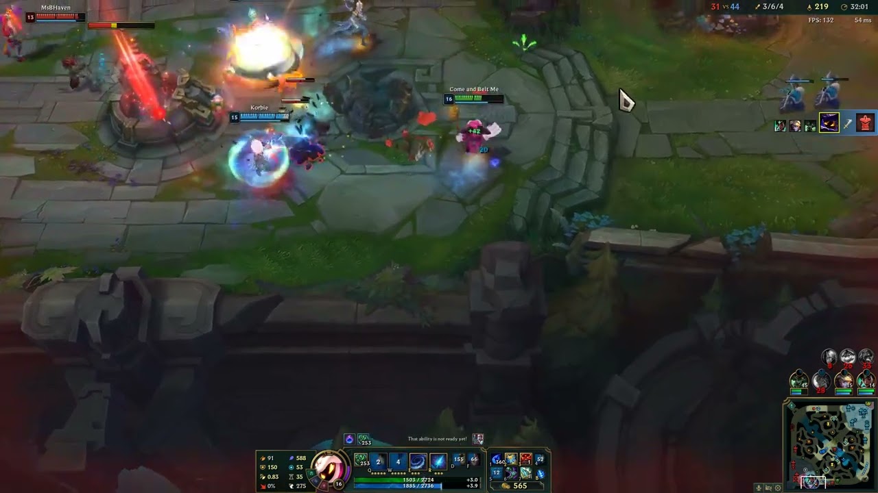 [LoL] jumping singed