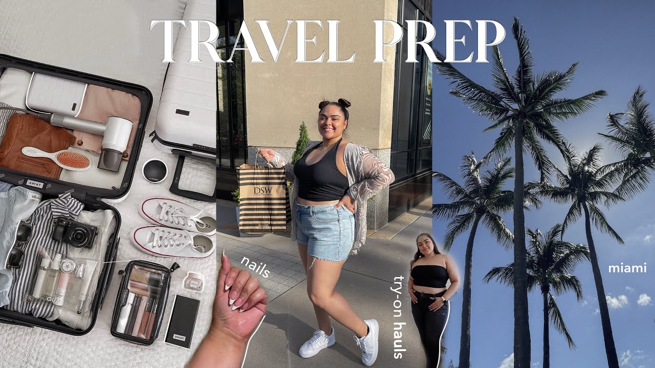 WEEK IN MY LIFE (prepping for my trip to miami, travel prep & pack with me)