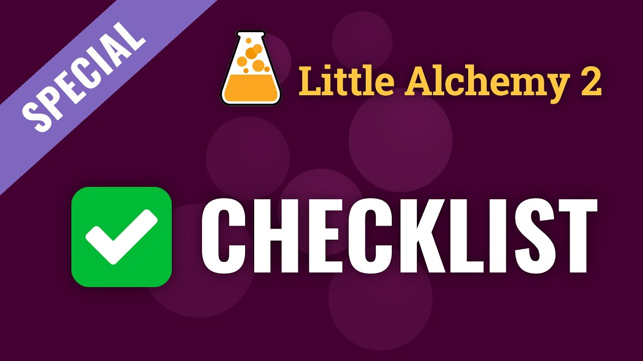 КОНТРОЛЬНЫЙ СПИСОК Little Alchemy 2 &mdash; все 720 предметов в порядке