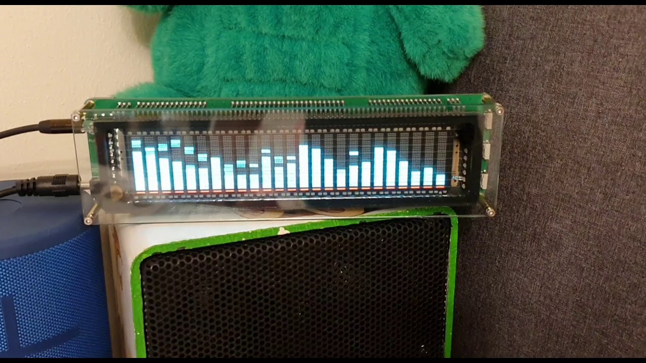 Spectrum Audio 15 Level Indicator VU Meter Screen Amplifier VFD Display