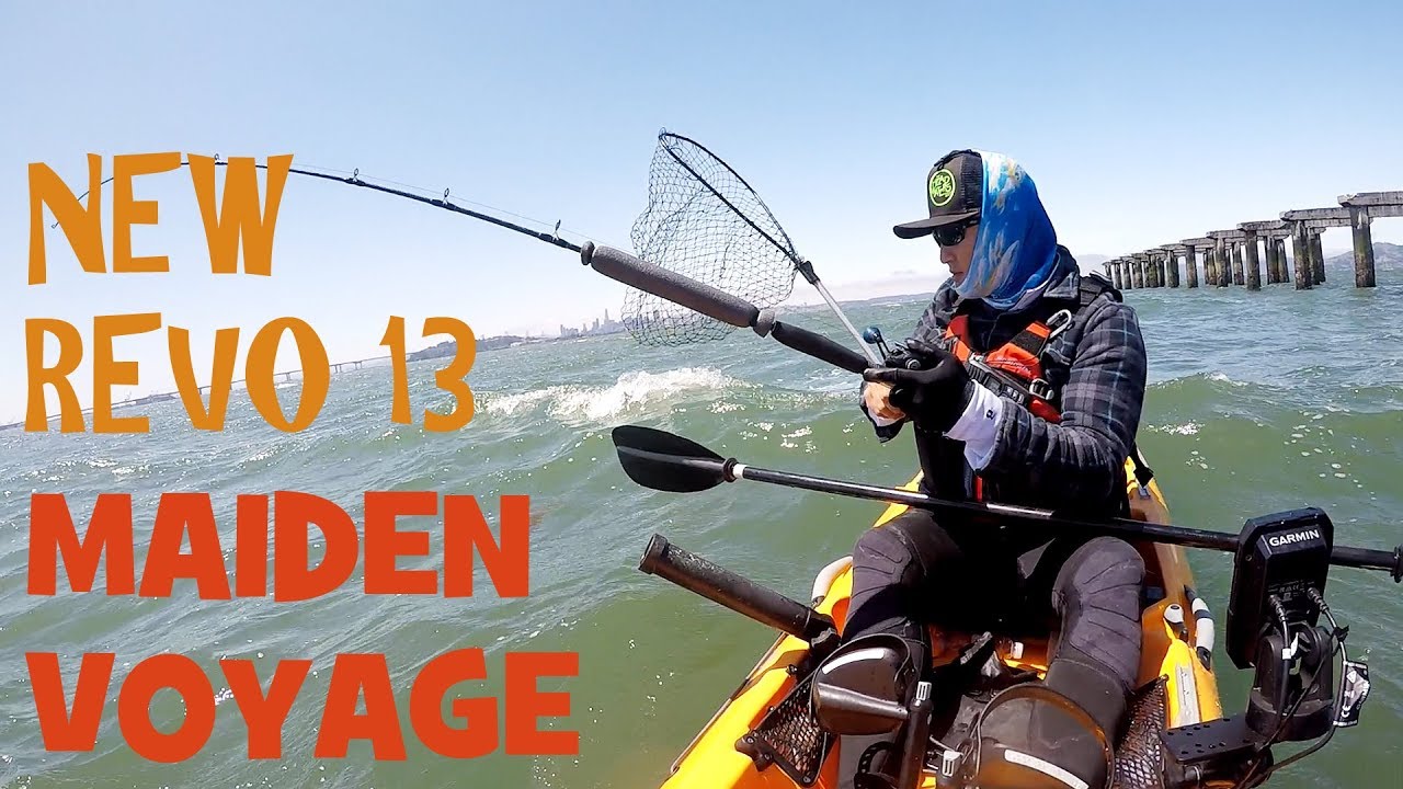 Halibut Fishing: Berkeley to Treasure Island (Hobie Revo 13 Maiden Voyage)