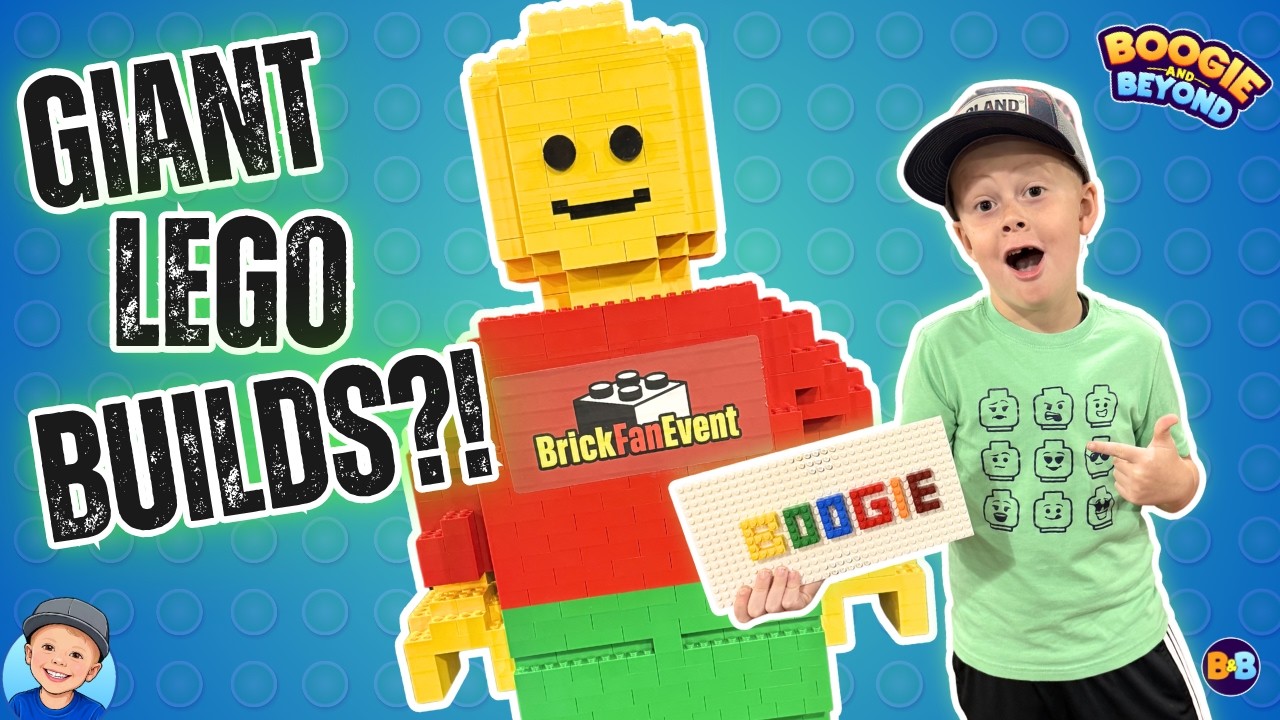 Мы построили миниатюрную фигурку LEGO в натуральную величину! 🧱 Приключение на мероприятии для лю...