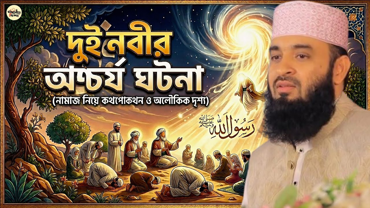 দুই নবীর অবিশ্বাস্য ঘটনা শুনলে অবাক হবেন | মিজানুর রহমান আজহারী | আলোর দিশা