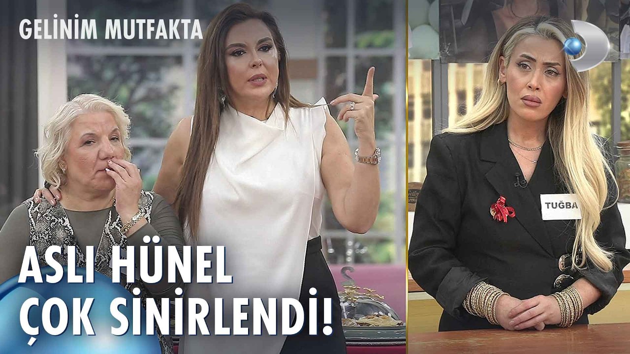 Aslı Hünel deliye döndü! I Gelinim Mutfakta 1799. Bölüm