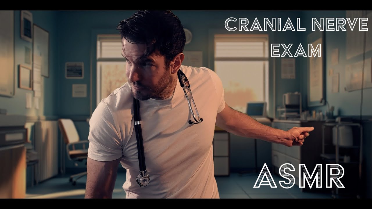 ASMR — исследование черепных нервов — шепот — от уха к уху