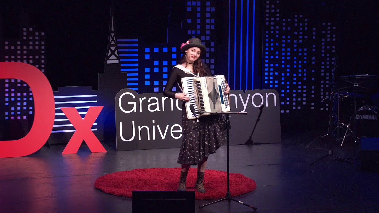 An Immigrant's Love Song - With Lindo The Accordion | Tatiana Crespo | TEDxGrandCanyonUniversity