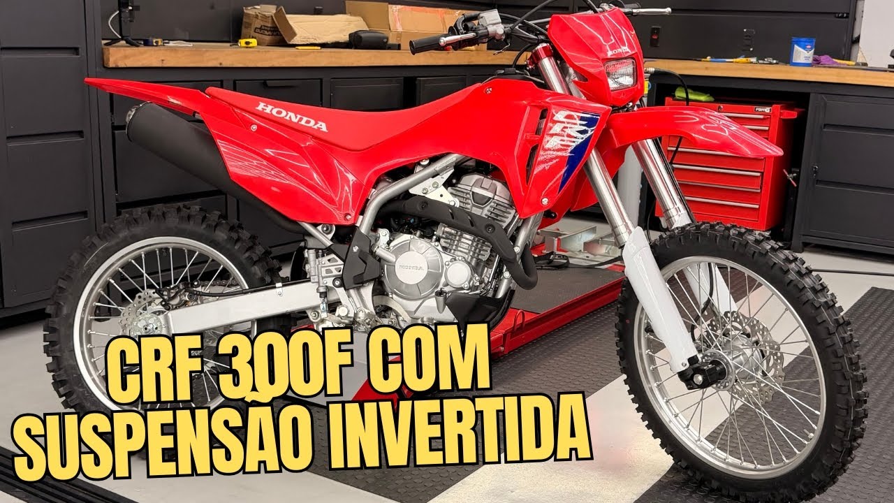 SUSPENSÃO INVERTIDA NA CRF 300F | VALE A PENA?