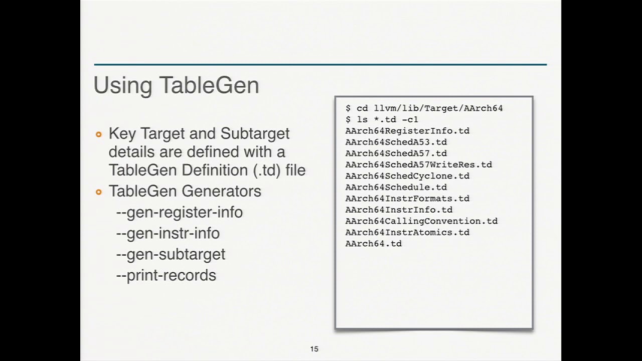 2014 LLVM Developers’ Meeting: “Adding and Optimizing a Subtarget for MIScheduler ”