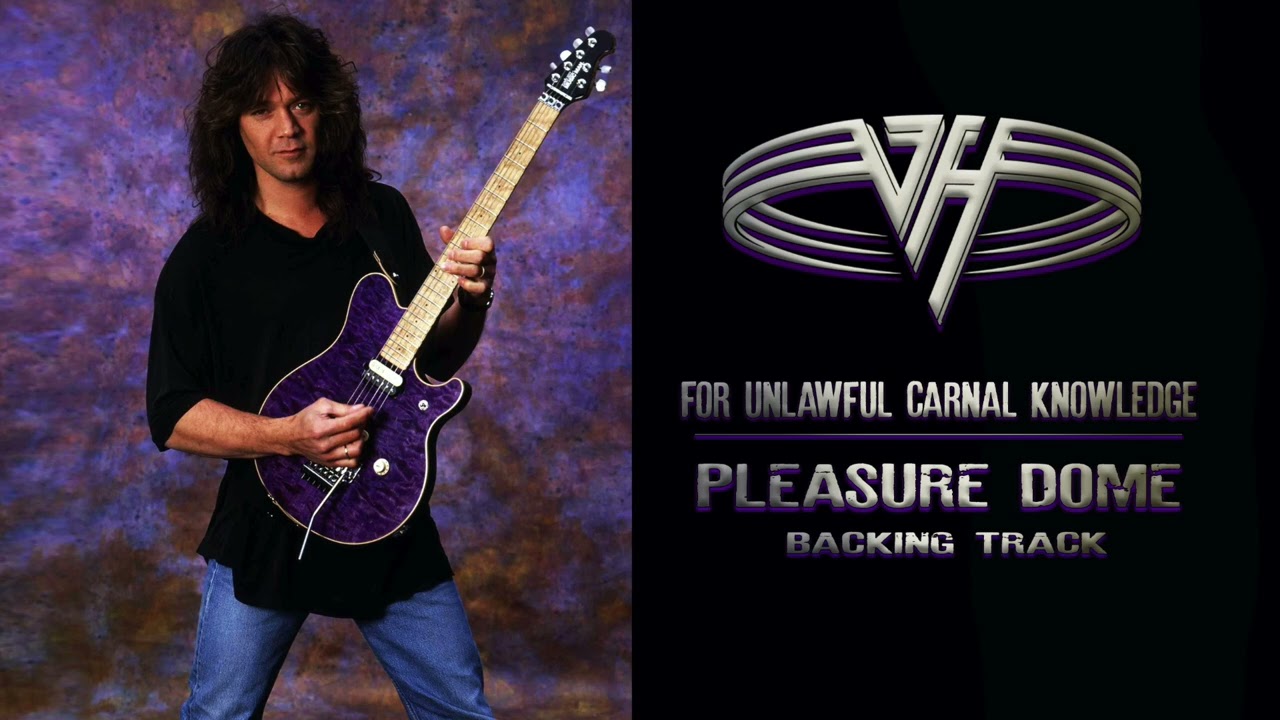 Van Halen - Pleasure Dome - Guitar Backing Track with Vocals