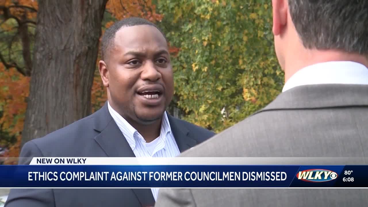 Ethics complaint against former councilmen dismissed