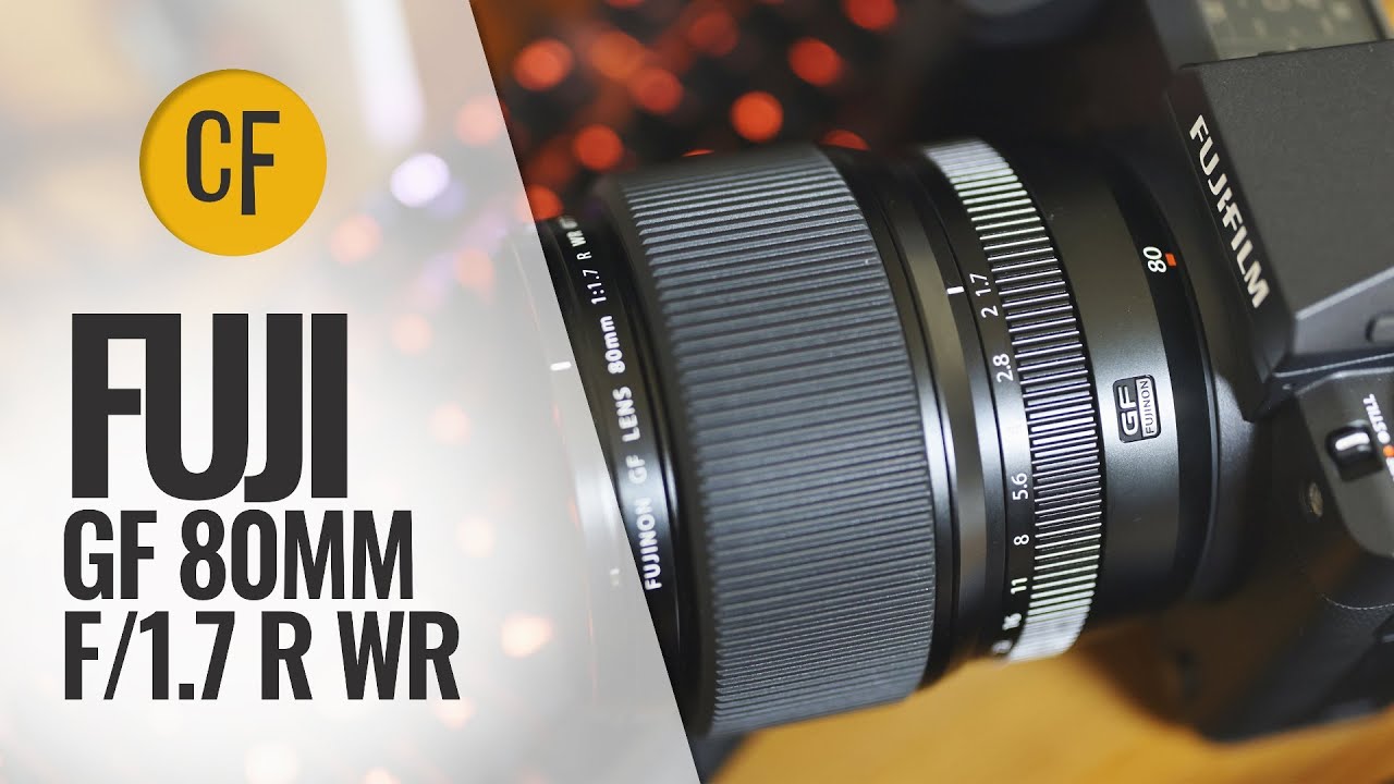 Обзор объектива Fuji GF 80mm f/1.7 R WR