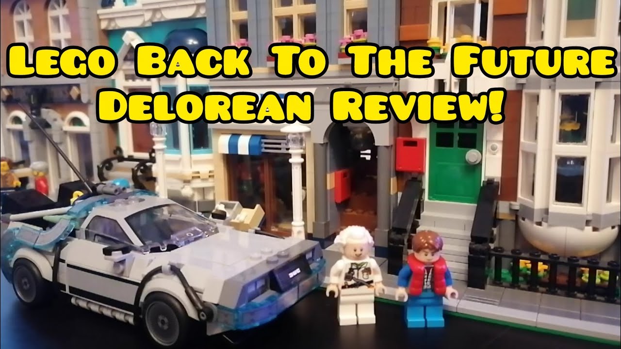 Lego Back To The Future Delorean Speed Champion 77256 Unboxing And Review! #lego #review #toys 