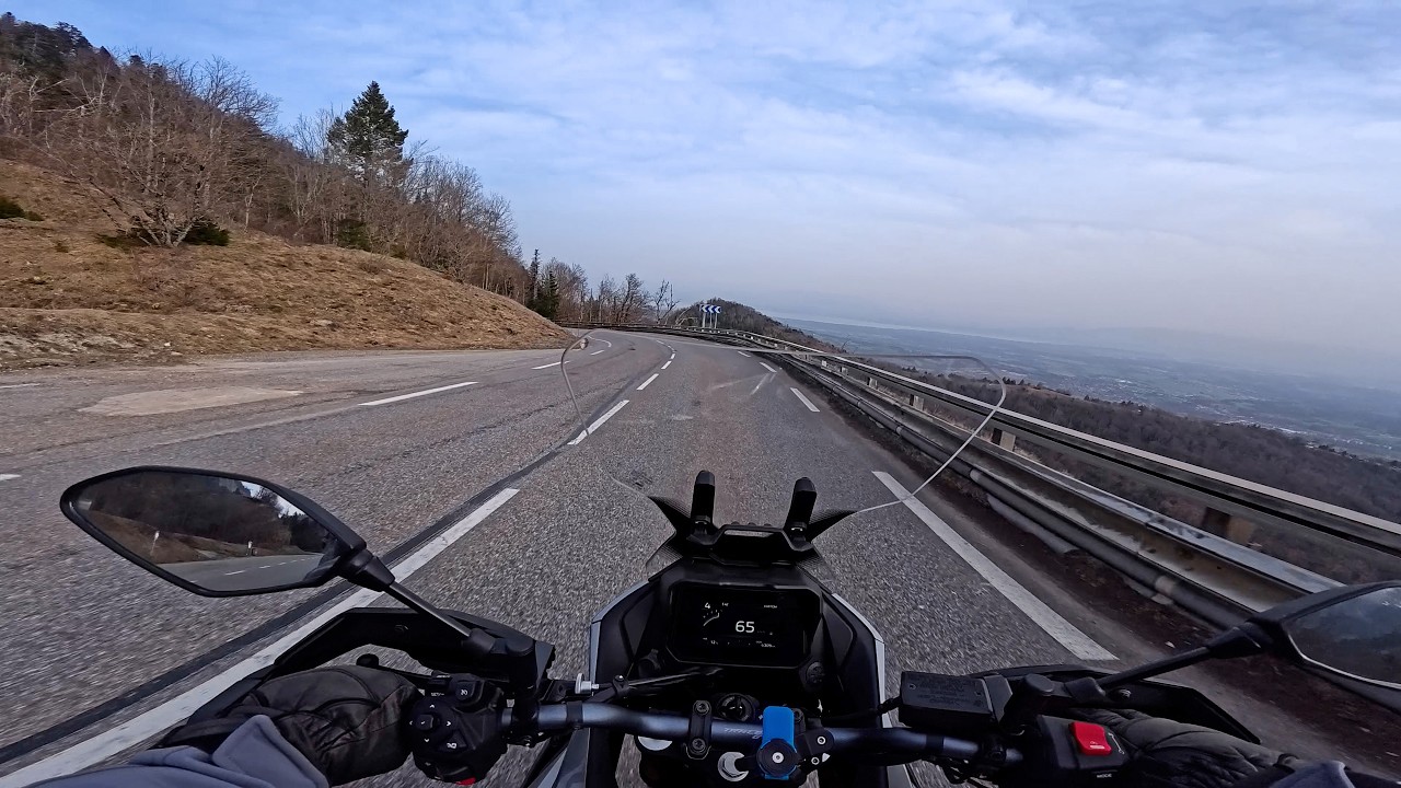 Up in the Mountains | YAMAHA Tracer 7 GT + RAW Sound