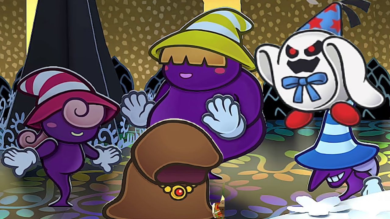 Paper Mario The Thousand-Year Door Remake - All Shadow Sirens/Three Shadows Scenes