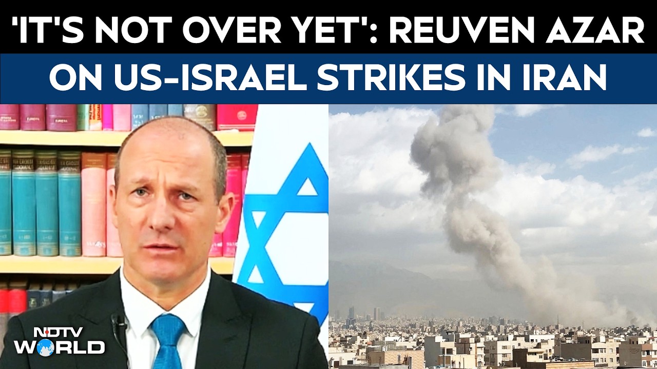 Israel Iran War | 'It’s Not Over Yet': Israeli Envoy On Strikes Targeting 2,500 Sites In Iran