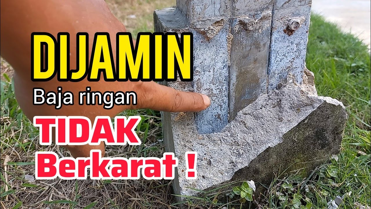 cara Cor Baja Ringan anti Berkarat