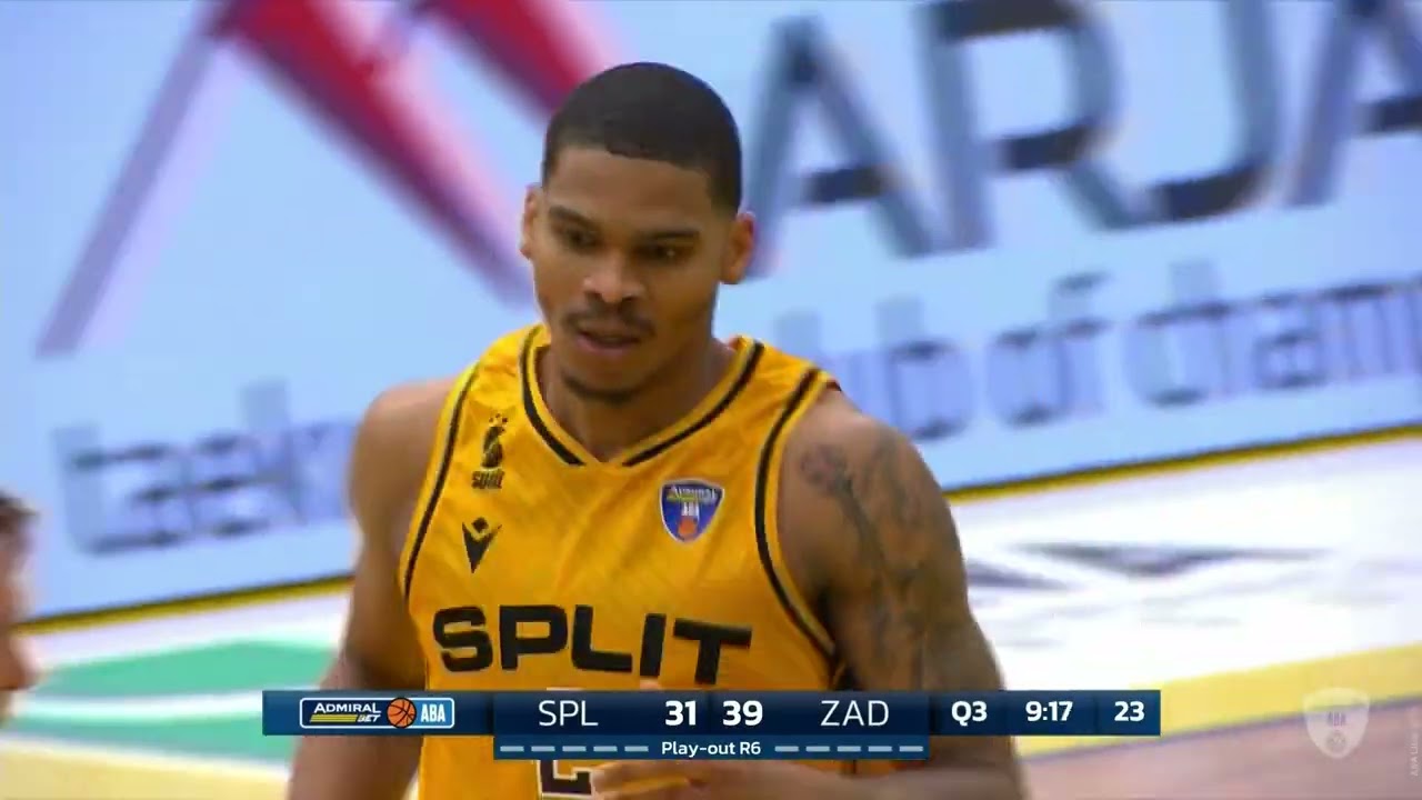 AdmiralBet ABA League 2025/26, highlights, Play-out Round 6: Split - Zadar (27.3.2026)