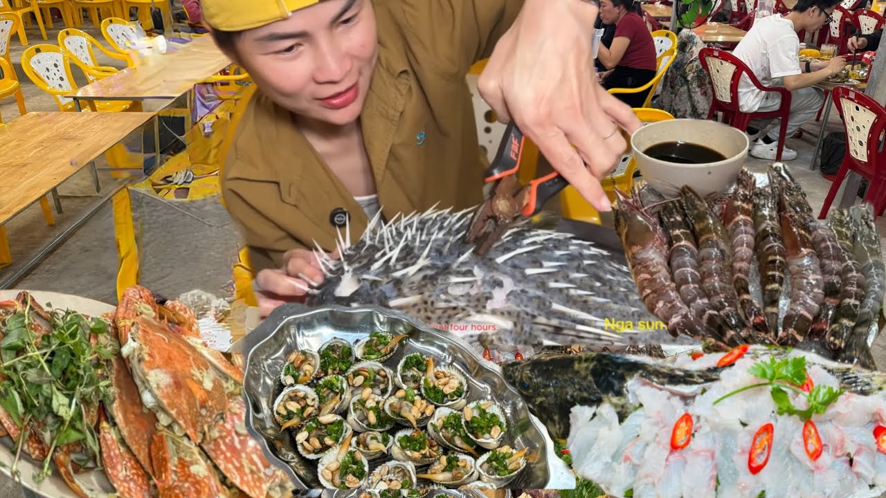 NỔI HẾT DA GÀ KHI NGA SUMO DÁM ĂN CÁ NÓC BIỂN NẶNG HƠN 4KG VÀ TRẬN THẮNG BIA KINH ĐIỂN TẠI NHA TRANG