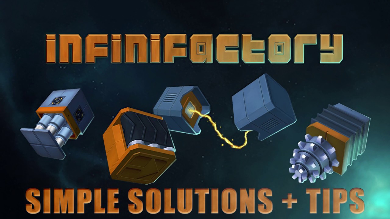 Infinifactory simple solutions + tips