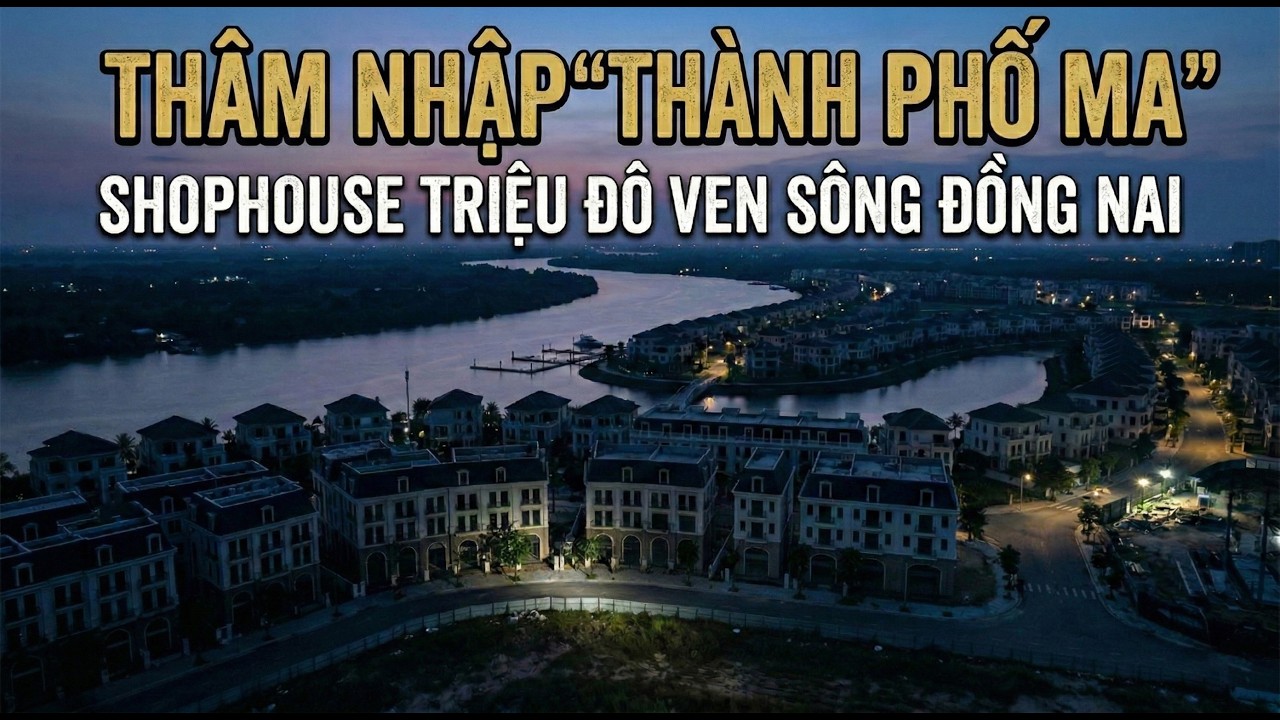 Điều Gì Xảy Ra Khi SHOPHOUSE Dự Án VEN SÔNG ĐỒNG NAI TRỞ THÀNH THÀNH PHỐ MA?