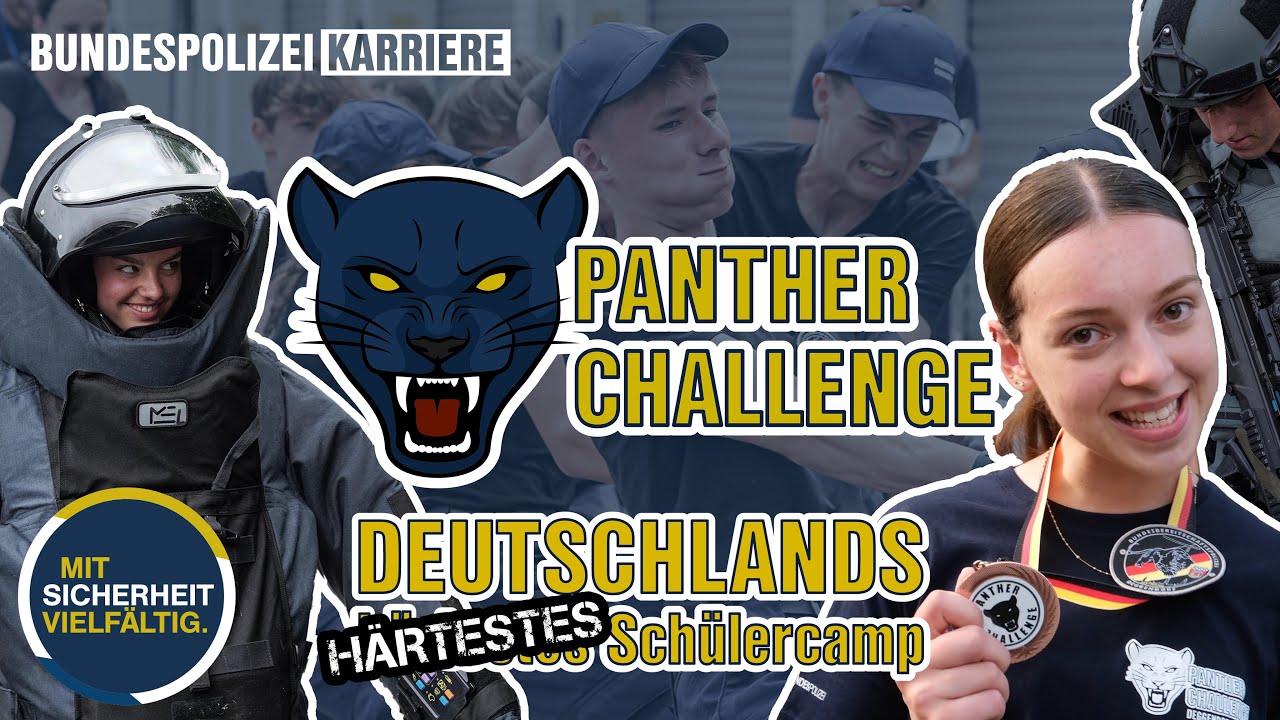 Bundespolizei PantherChallenge - Deutschlands härtestes Schülercamp