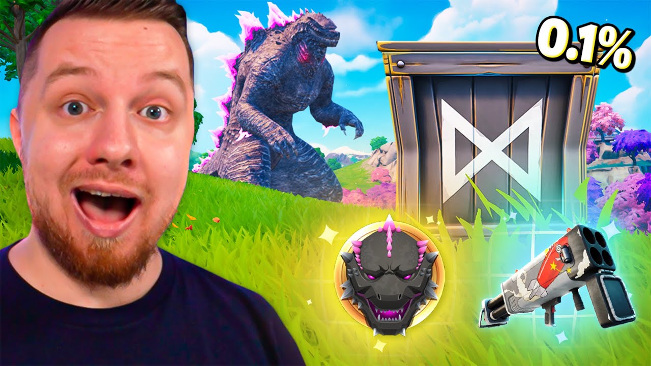 Tylko ITEMY GODZILLI challenge w Fortnite