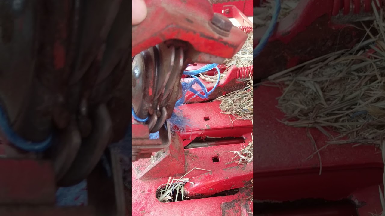Massey Ferguson 128 baler cutter removal