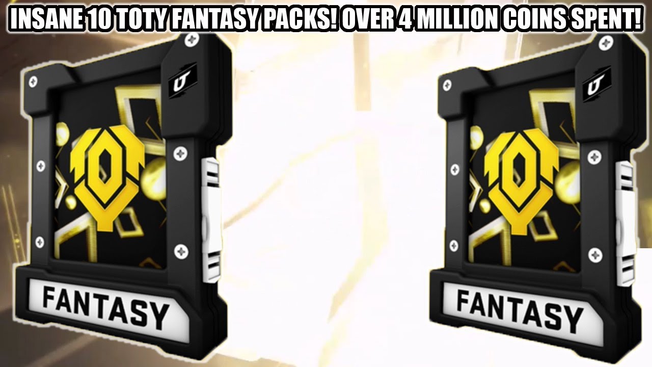 INSANE 10 TOTY FANTASY PACKS! OVER 4 MILLION COINS SPENT! | MADDEN 20 ULTIMATE TEAM