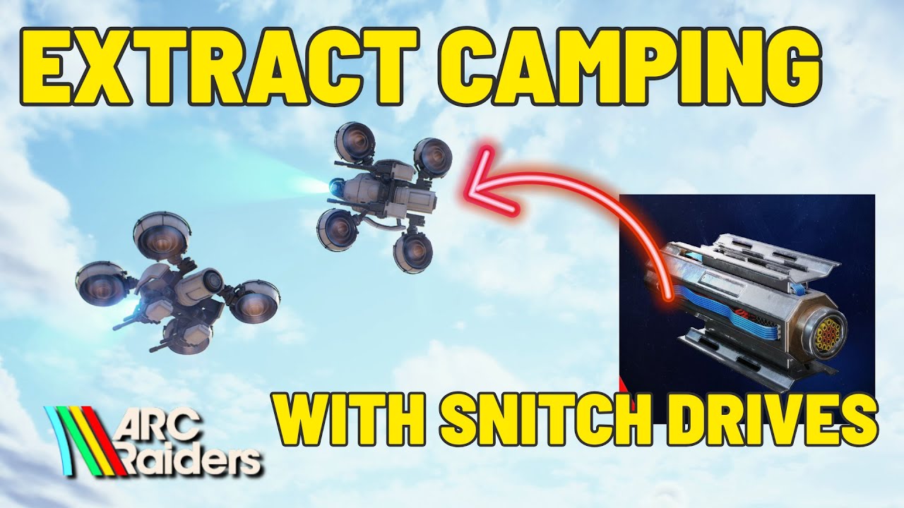 Snitch Drives The Ultimate Extract Camping Tool #arcraiders