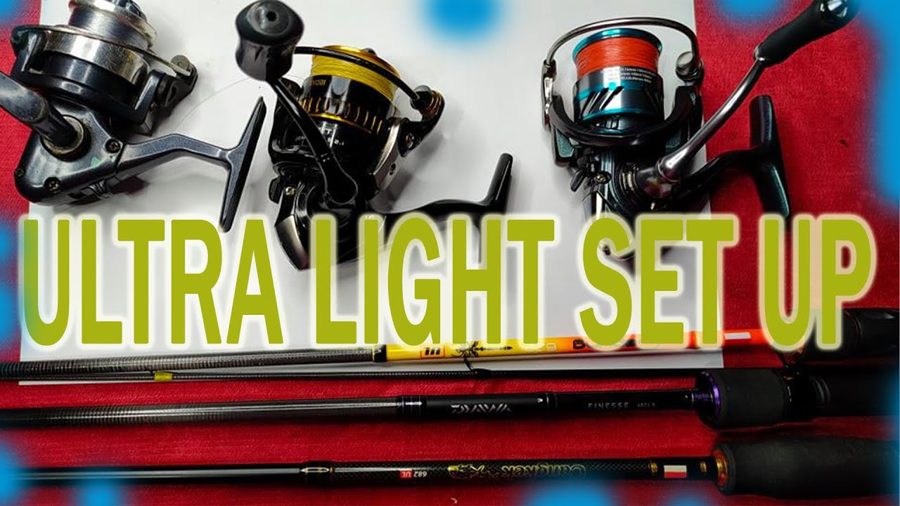 Ultralight Spinning Fishing Set Up |