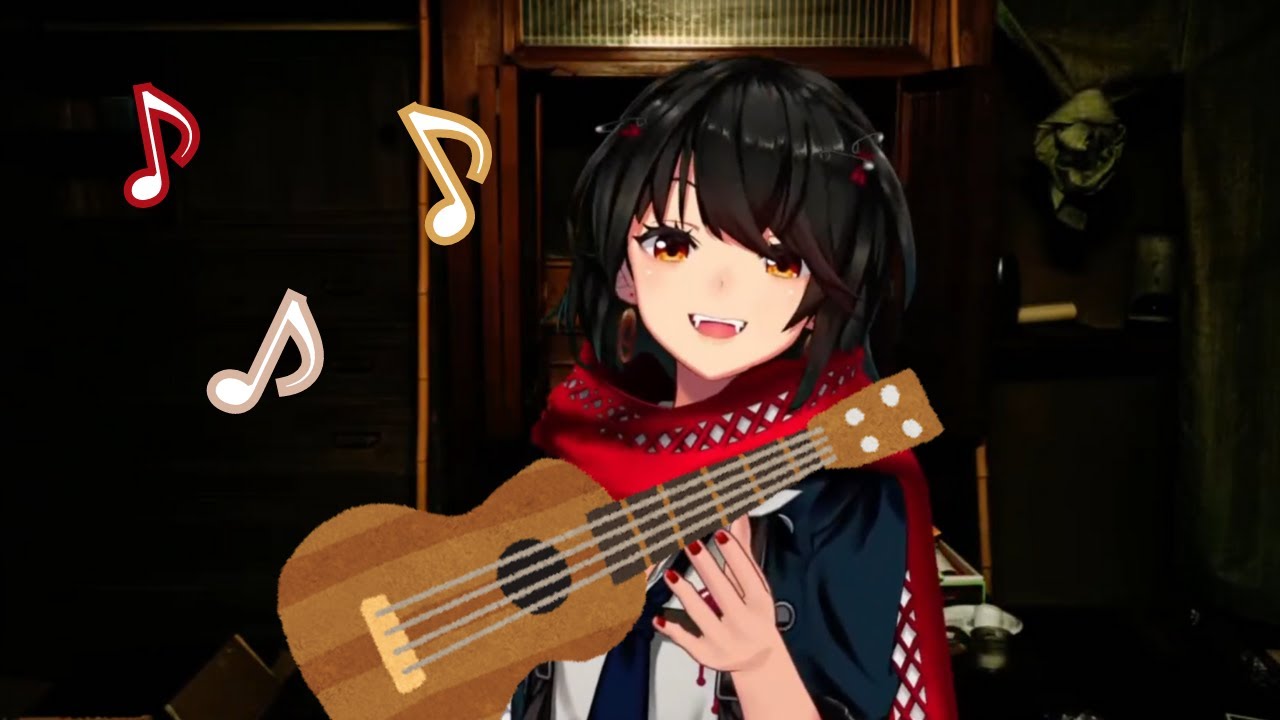 【Singing?】Mashiro serenades you with his ukulele (???) (Nijisanji/Eng Sub)