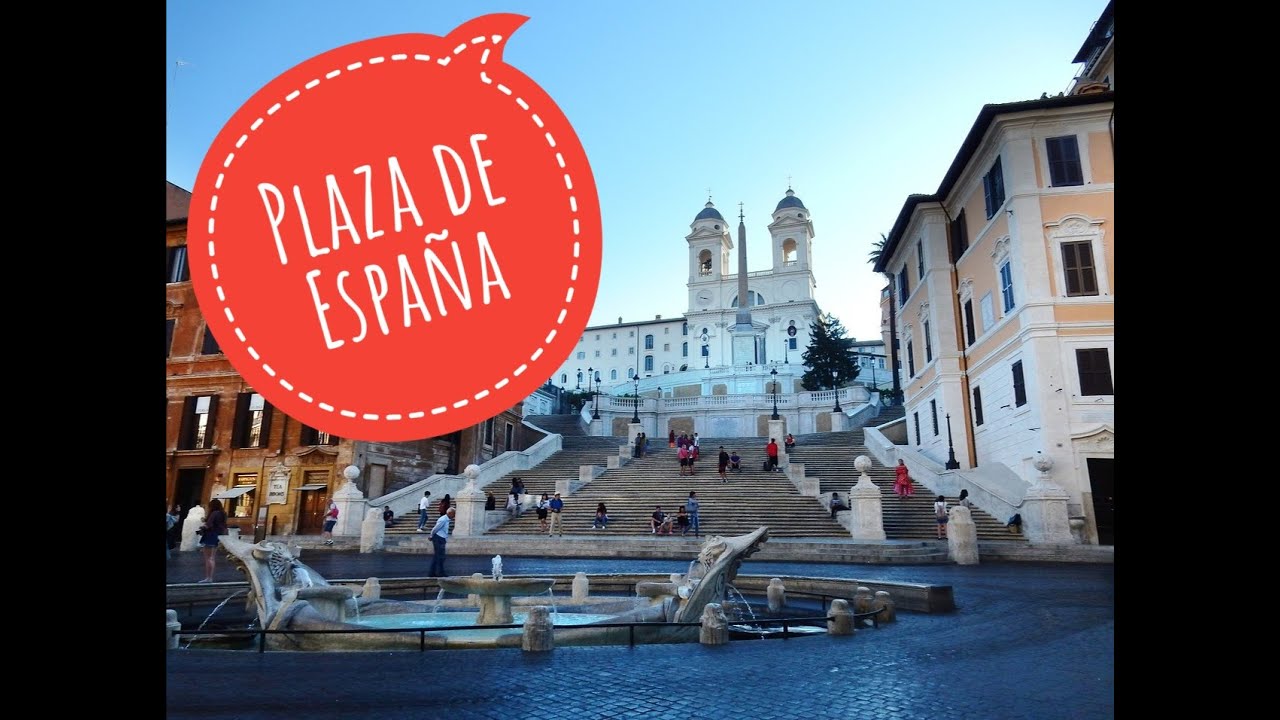 Plaza de España y Trinidad de los Montes en Roma