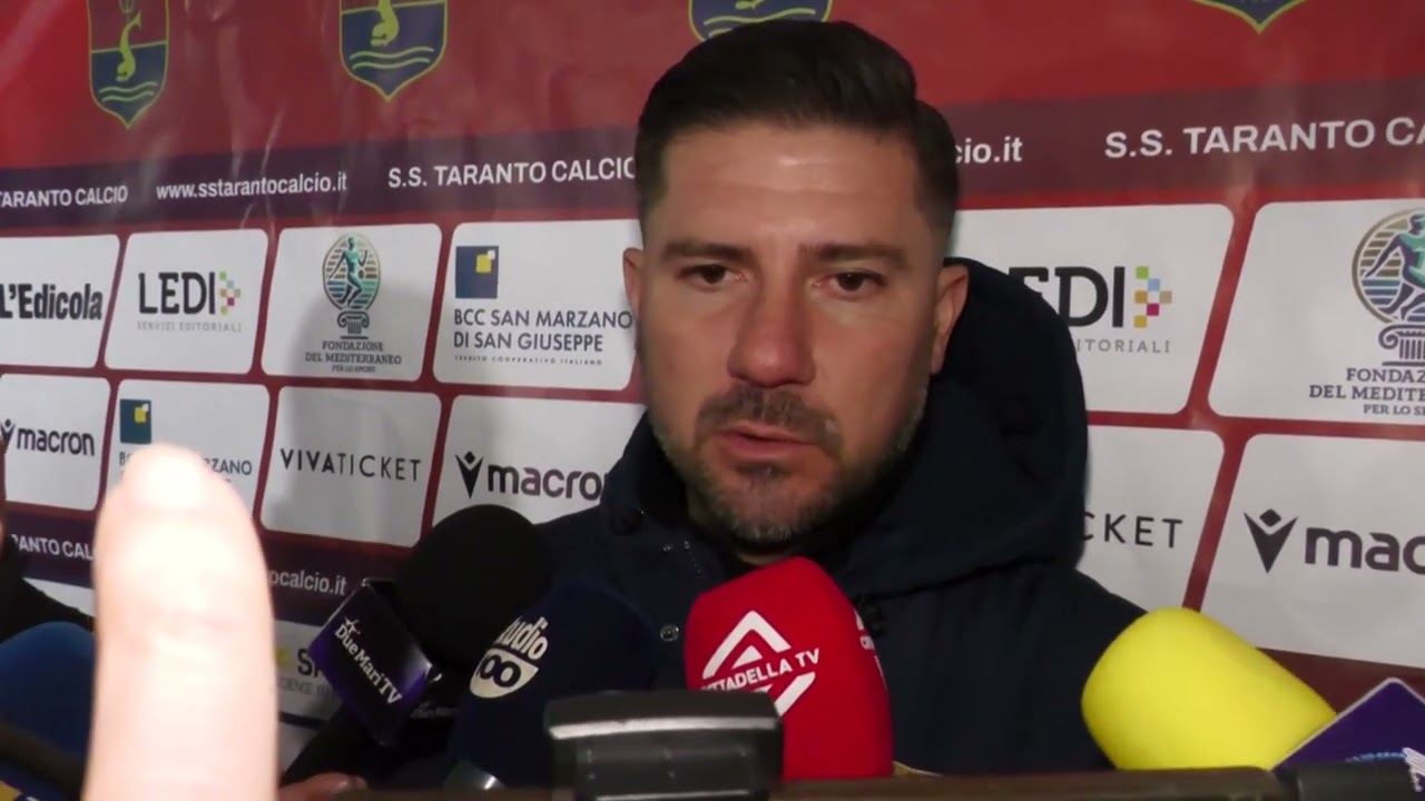 Danucci: “Ci godiamo questa vittoria fino a stasera, poi testa al Bisceglie”