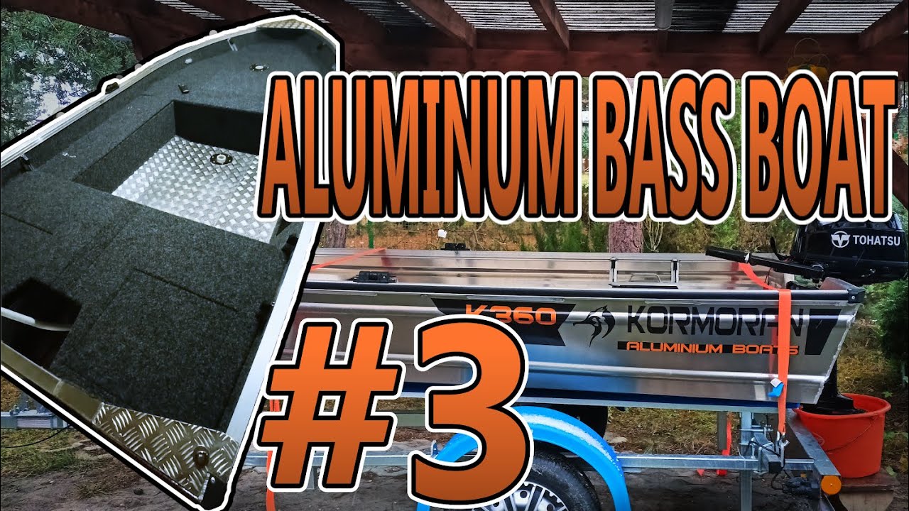 cz.3 Aluminum Bass Boat.Zabudowa łódki Kormoran 360.Konstrukcja pokładu dziobowego.